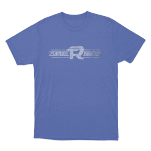 Fuerza Regida Minimal FR Logo Unisex T Shirt Blue